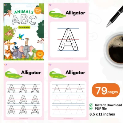 uppercase letters tracing